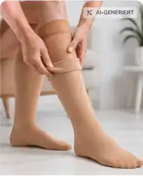 KI-generiertes medizinisches Bild zur medizinischen Kompressionstherapie